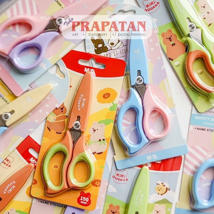 

Gunting M&G 15Cm Character With Safety Ss913 M&G Scissors #Original