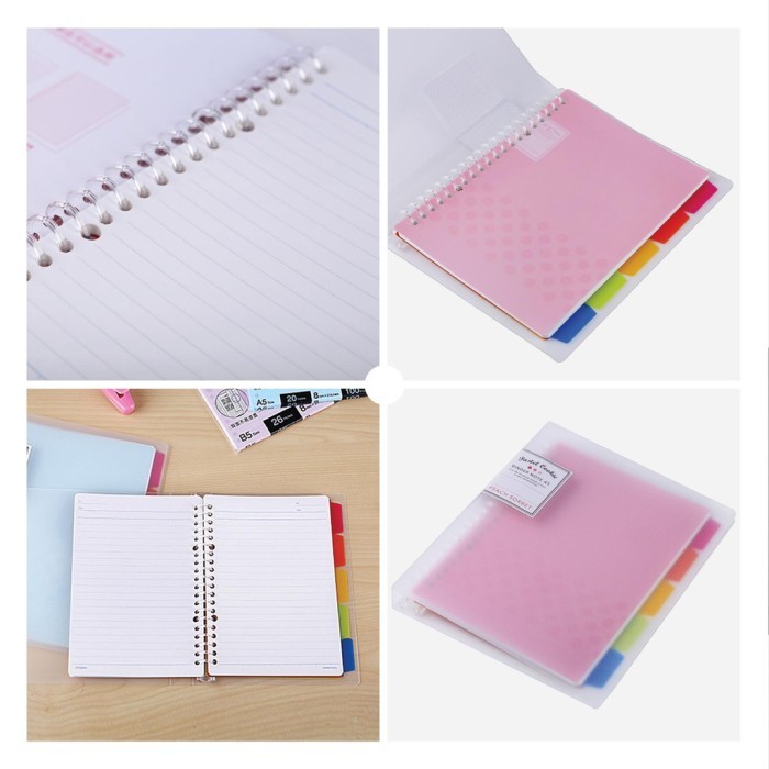 

Kokuyo Wsg-Rucp12 Binder Notebook Pastel Cookies Binder Notebook A5 #Original