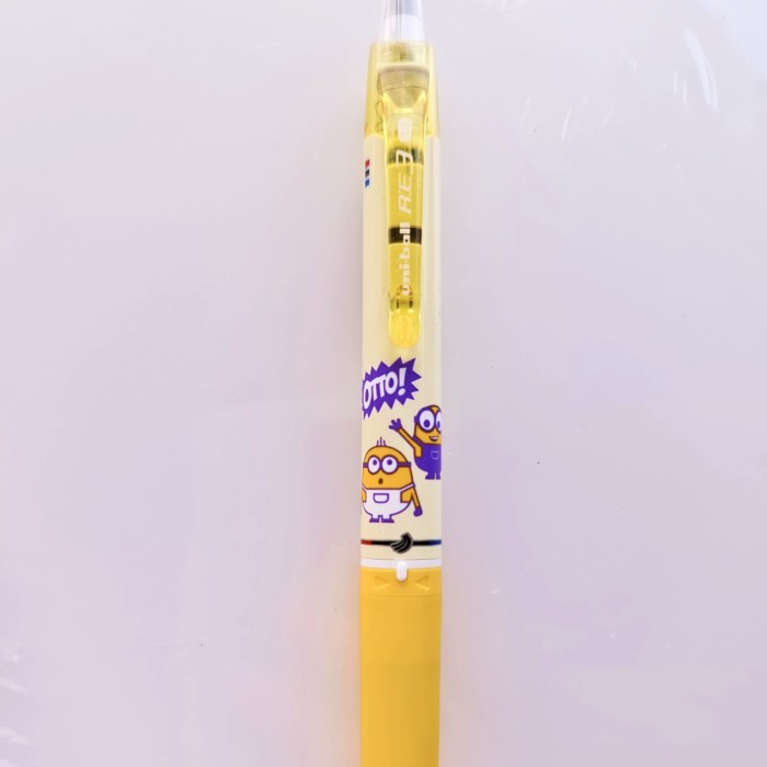 

Uni Pulpen Hantu 3 Warna Series Minnion, Eraserable Pen 0.5Mm #Original