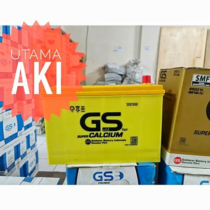 AKI KERING MOBIL GS NX 120-7L / NX120-7L / 95D31L Santa Fe Carnival