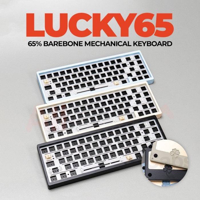 WEIKAV Lucky65 - Barebone 65% Hotswappable Mechanical Keyboard