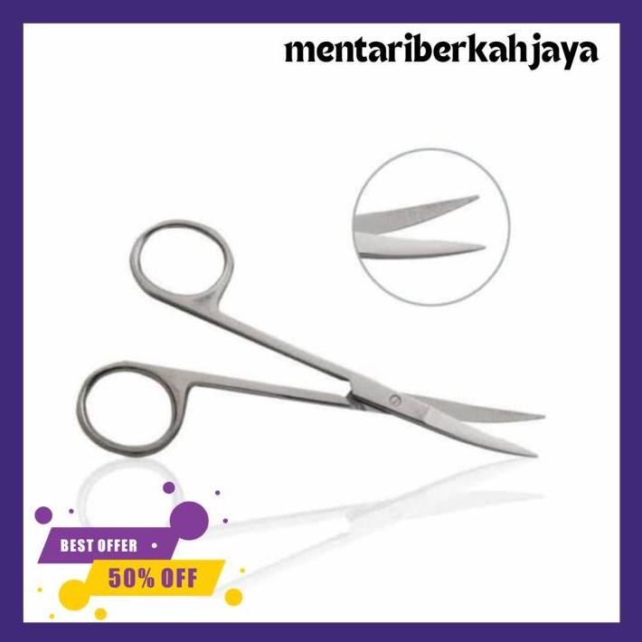 

GUNTING TAJAM TAJAM BENGKOK 11 CM. GUNTING MATA TA TA CVD 11 CM / TATA 11 CM. GT TA-TA CURVED D. BAIK