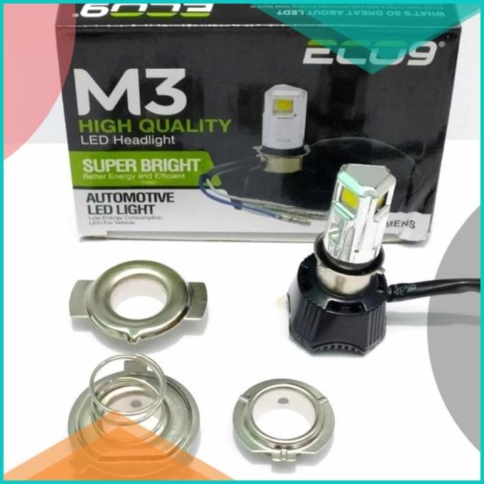 Lampu Led Motor H4 H6 35 Watt Headlamp Led Bohlam Motor 3 Sisi Luminos