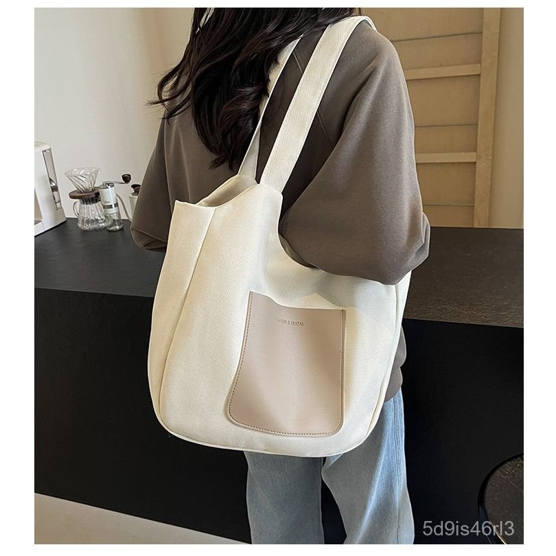 Tas Kanvas Wanita, Tas Jinjing Kapasitas Besar