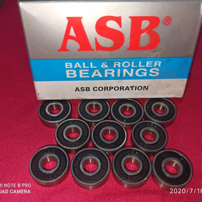 Ayal - Bearing Kipas Angin 12-16Inch 608 Tutup Karet Nkn & Asb