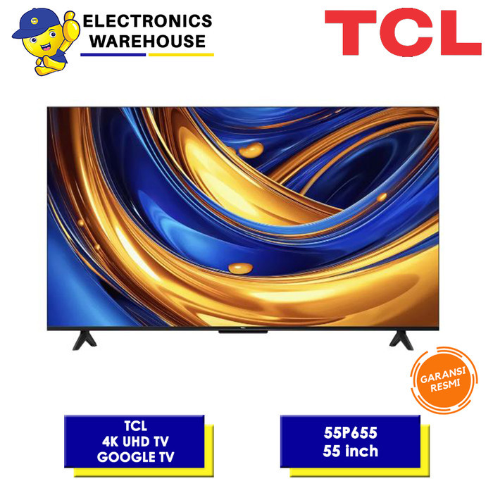 TCL 55P655 55" GOOGLE TV 4K UHD DOLBY SMART TV 55 INCH tcl 55p655 smart tv tcl 55 inch tcl 55p655