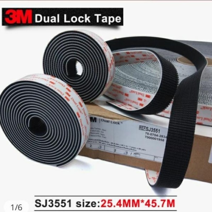 

NEW 3M Dual Lock Tape SJ3551.25,4mm x 50yrd