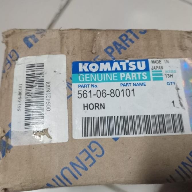 horn assy 561-06-80101 / 561-06-80102 12volt genuine part Komatsu