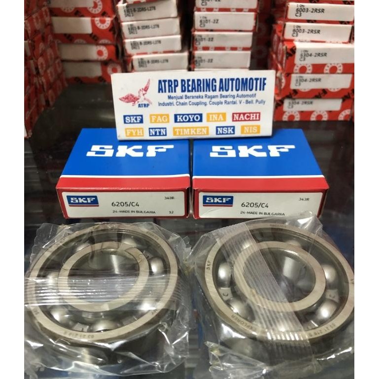 BEARING KRUK AS MOTOR YAMAHA F1Z F1ZR FORCE SATRIA 2TAK 6205 C4 SKF
