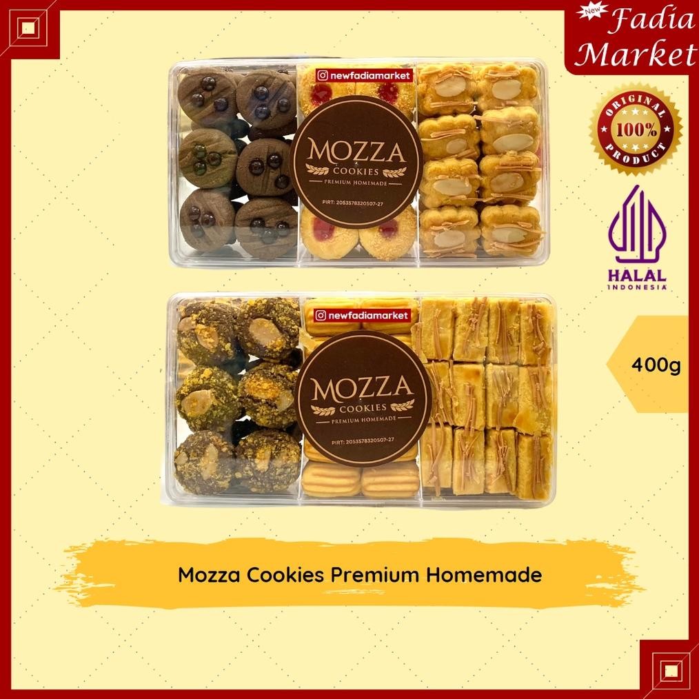 

Mozza Cookies Kue Kering Snack Toples Natal Ramadan Lebaran Idul Fitri 500g