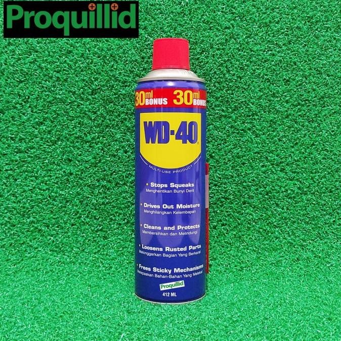 WD40 WD 40 412ML 412 ML LUBRICANT WD40 PELUMAS WD40 412ML WD 40 412 ML