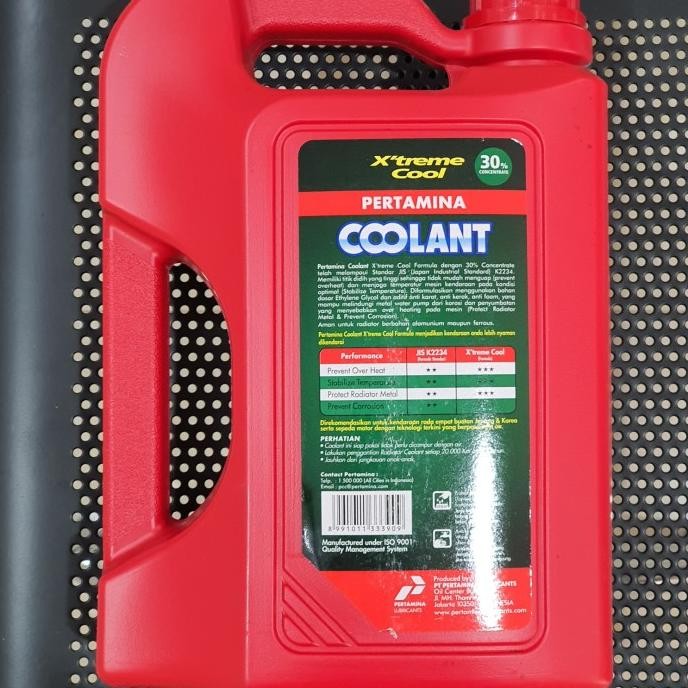 Radiator Coolant Pertamina 30% Concentrate 4L