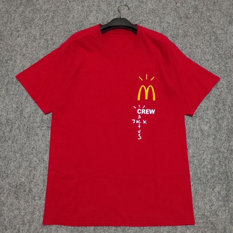MCD xTravis Scott Cactus Jack Crew T-shirt