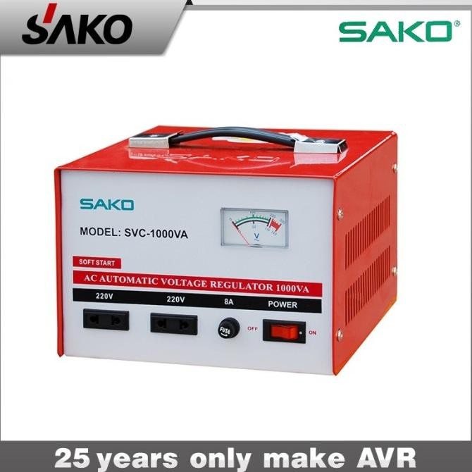 TERMURAH - Stabilizer Listrik SAKO SVC-1000 Stavolt 1000 Watt