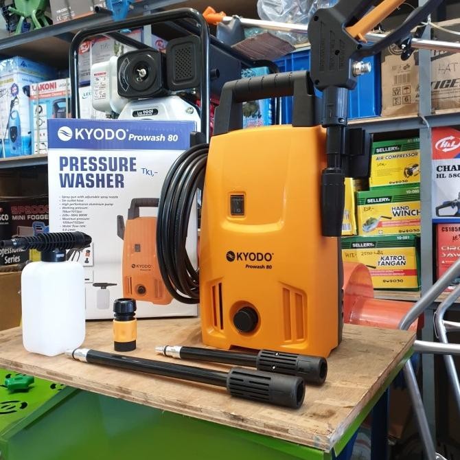 BEBAS ONGKIR - MESIN DOORSMEER KYODO PRESSURE WASHER JET CLEANER KYODO PROWASH 80