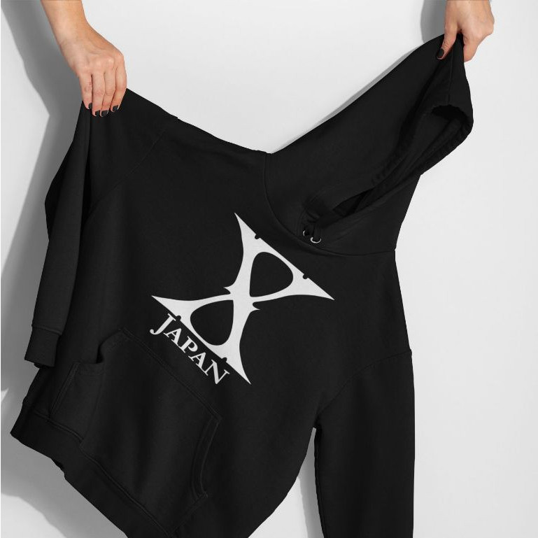 Hoodie Jumper Sweater - Band Japan X Japan Logo