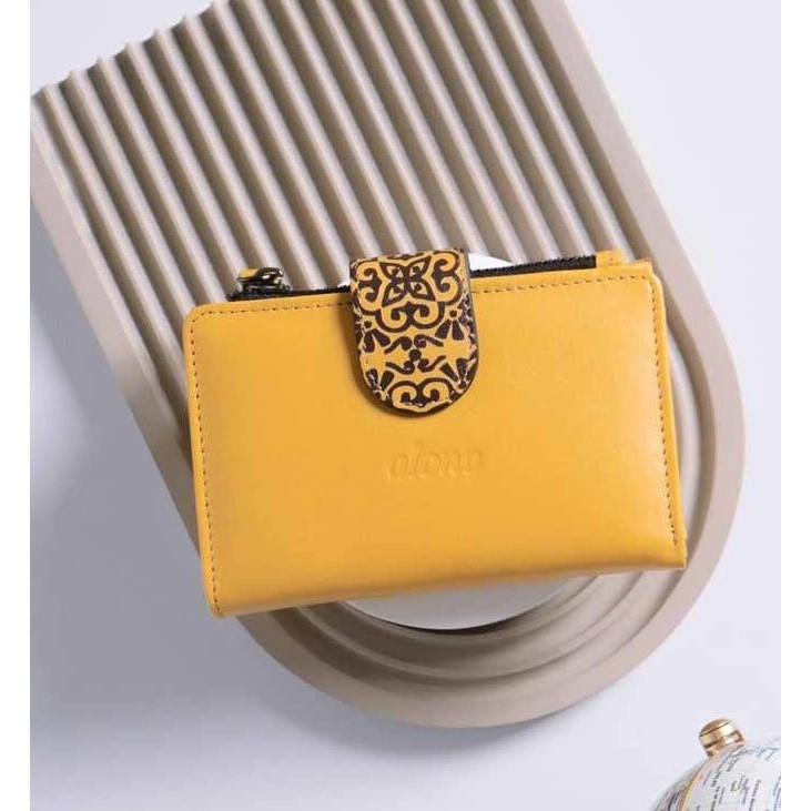 Dompet Cewek Dompet Wanita Kecil Lipat Kulit Asli - Sekar Wallet