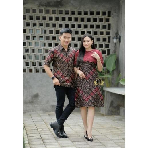 Promo Batik Couple Gereja / Batik Pasangan Natal / Dress Natal Termurah