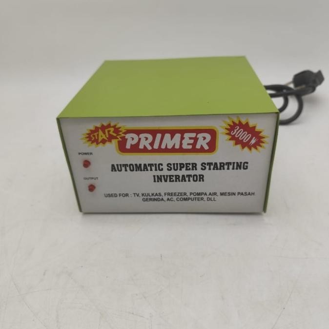 INVERATOR PRIMER 3000 WATT / AUTOMATIC SUPER STARTING INVERATOR