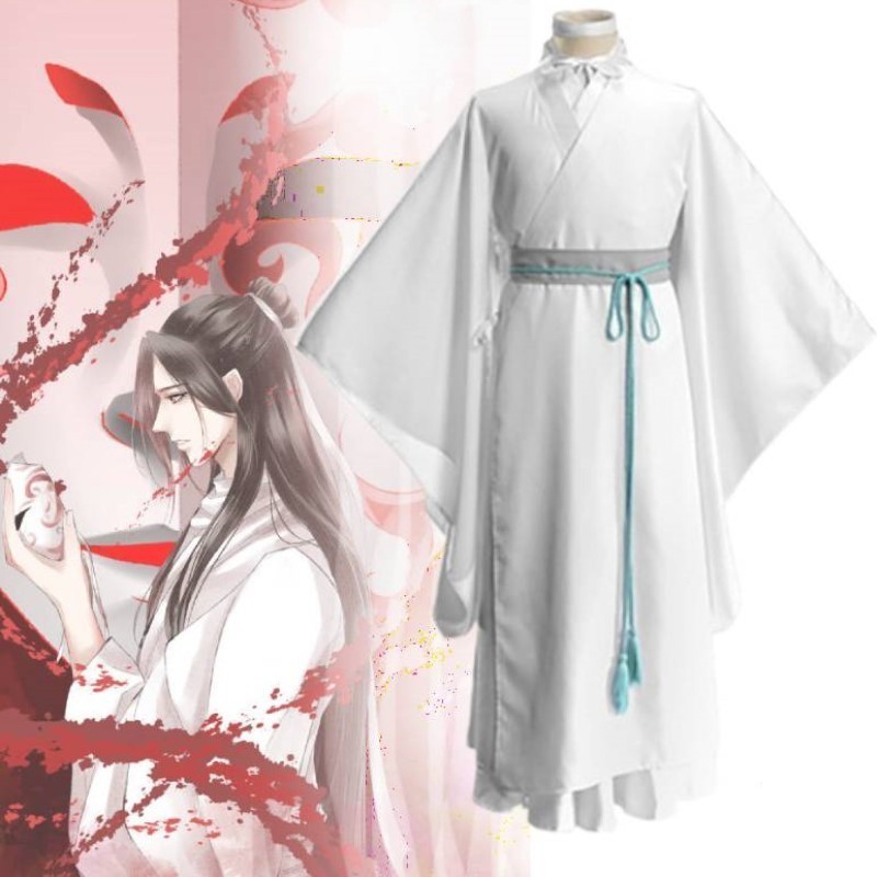 Kostum Cosplay Pangeran Xie Lian Berkat Pejabat Surga Tiongkok Hanfu Kuno |7IBrlmgq|