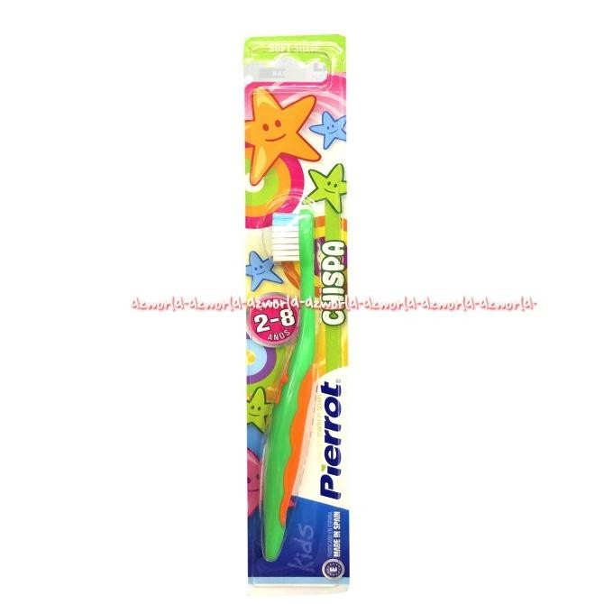 

Pierrot Chispa Toothbrush Kids 2-8y Soft Shave Sikat Gigi Untuk Anak