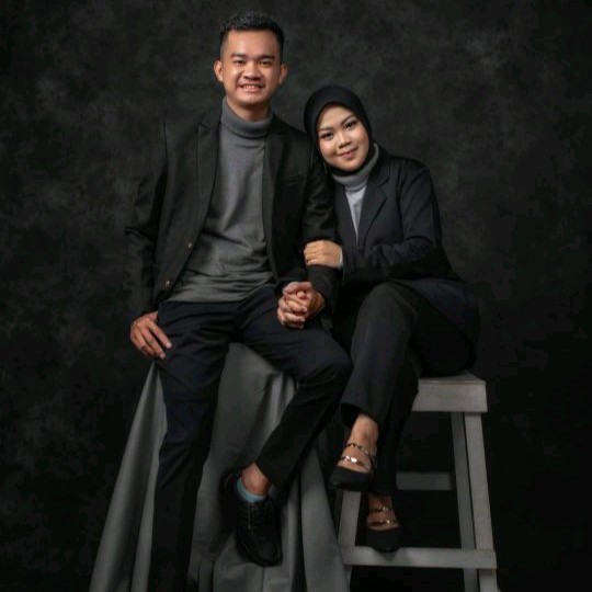 Background Backdrop Layar Latar Foto Studio Wisuda Nikahan Prewedding Abstrak Hitam pekat 3x6meter 3