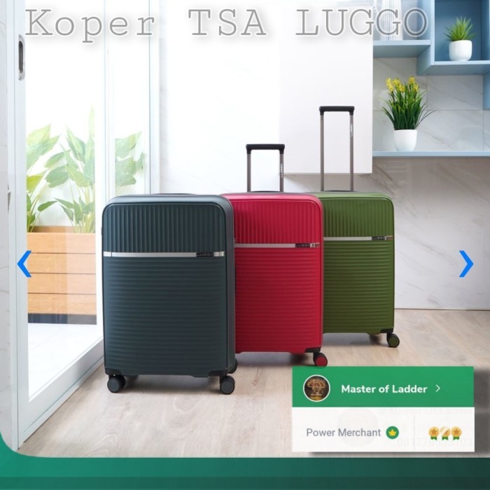 BEBAS ONGKIR - Luggo Koper Electra 20 Inch - Merah