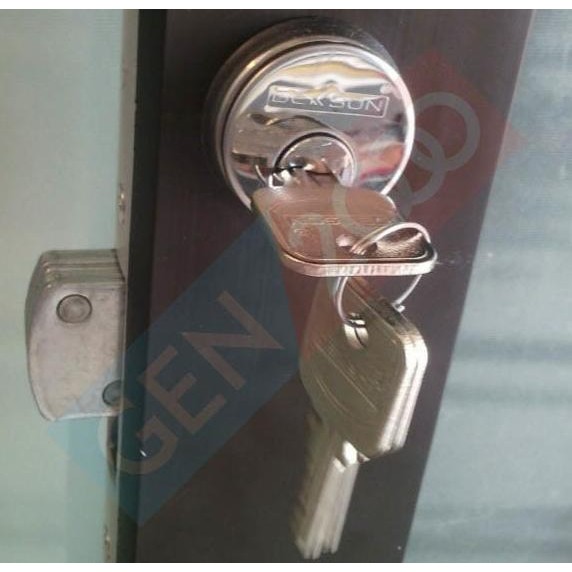 Aluminium Lock KC 8128 Dekkson Kunci Pintu Swing Aluminium KC-8128