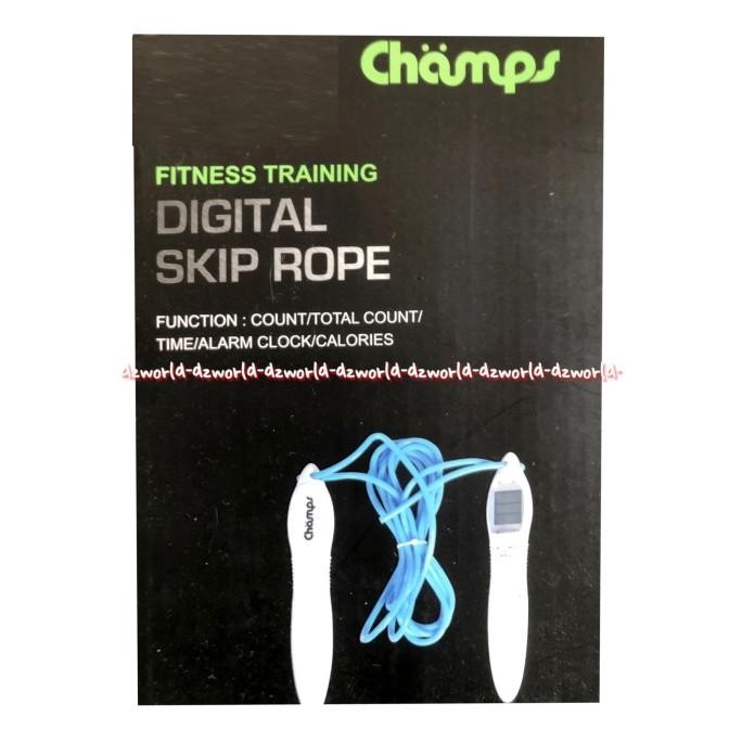 

Champs Fitness Training Digital Rope Skipping Tali Skiping Loncat Tali