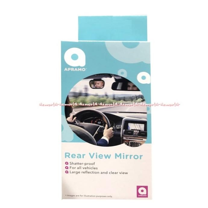 

Apramo Rear View Mirror Kaca Tengah Mobil Cocok Untuk Bayi di Mobil