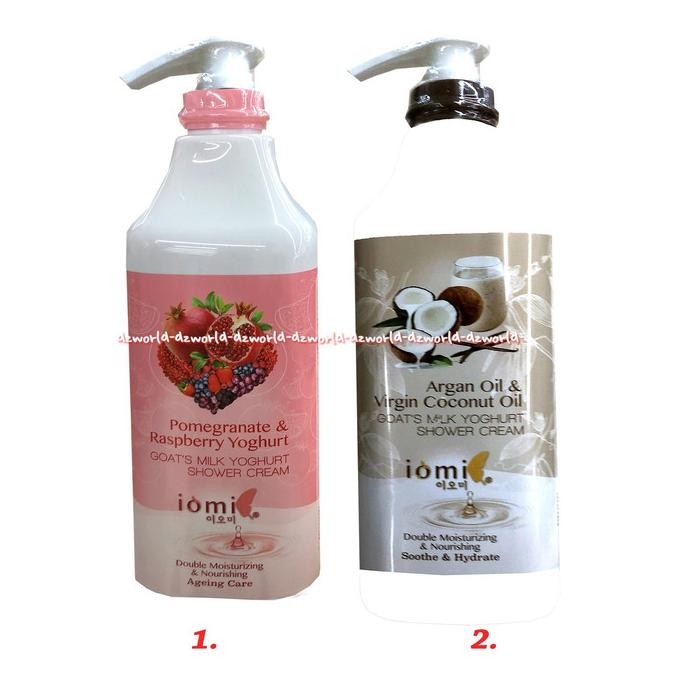 

Iomi Argan Oil Virgin Coconut Yoghurt Goat's Milk Shower Cream 1L