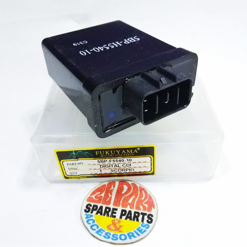 Cdi Scorpio z 5BP Digital Fukuyama Limited Item Barang Langka Spare Part Motor Klasik