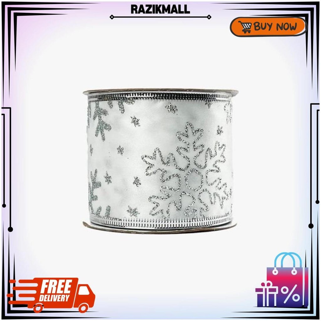 

Pita Natal Kawat Roll Kain Motif 6,3 Cm Hiasan Ornamen Dekorasi Parcel D Termurah