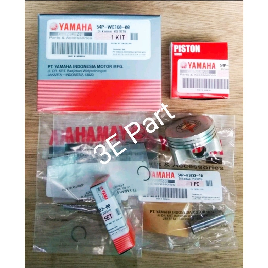 Seher kit Mio J Soul GT Fino I Piston kit Ori YAMAHA 54P-WE160-00 Limited Item Barang Langka Spare P