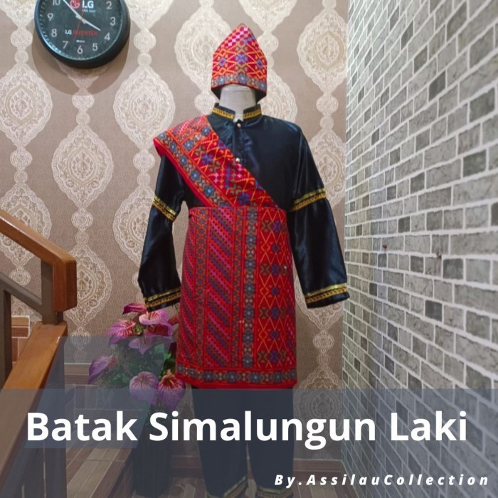 Baju Adat Batak Simalungun Dewasa satuan (Laki/Cewek)