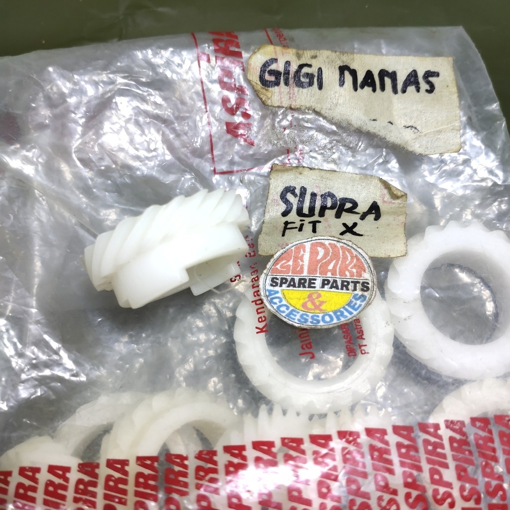 Gigi speedometer Supra fit X Cakram Limited Item Barang Langka Spare Part Motor Klasik