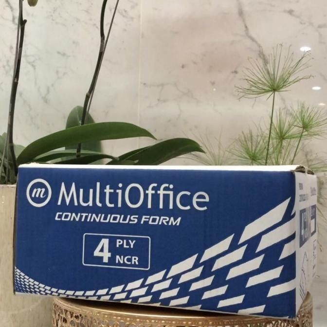 

BEBAS ONGKIR - Continuous Form 4 Ply size 9,5 x 11 inch ( 1/2 / PRS ) MULTIOFFICE