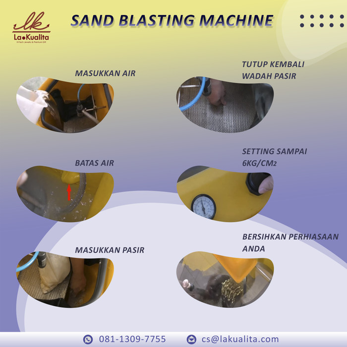 TERBARUUU Mesin Sand Blasting Perhiasan