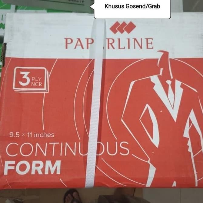 

TERBARU - Kertas Continuous Form 3 PLY FULL | 9.5" x 11" | 1000 sets | 3000 lbr