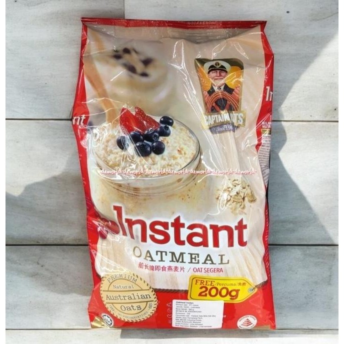 

Instant Oatmeal Oat Segera Australian Oats 800gr