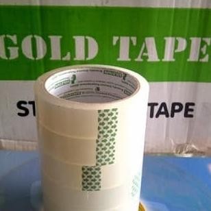 

Flash Sale Isolasi sedang goldtape 1inch solatip sedang