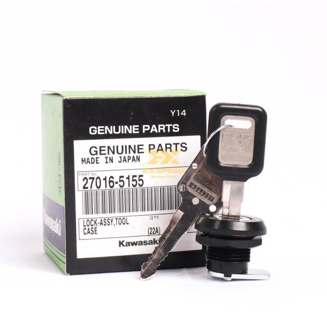 Kunci Aki Accu Kunci Box Aki Kunci Tutup Aki Kawasaki Ninja R Zx400 J1 Lock Assy Tool Case 27016 515