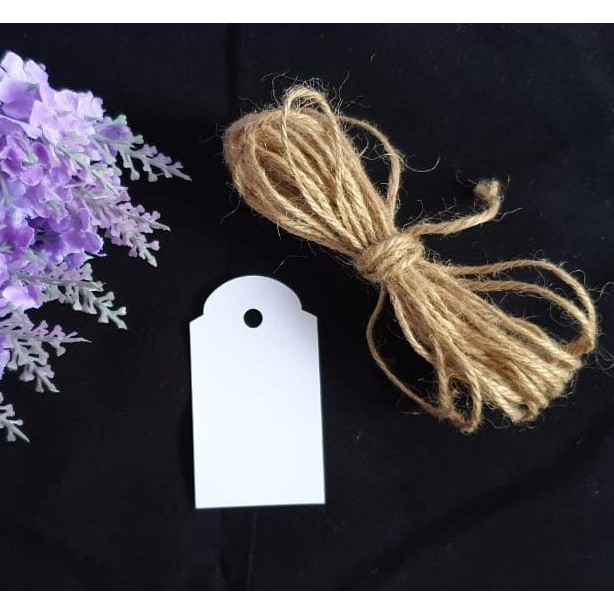 

GM485 Paper Hang Tags - White Irregular Square Shape Tag (10pcs) PROMO SPECIAL