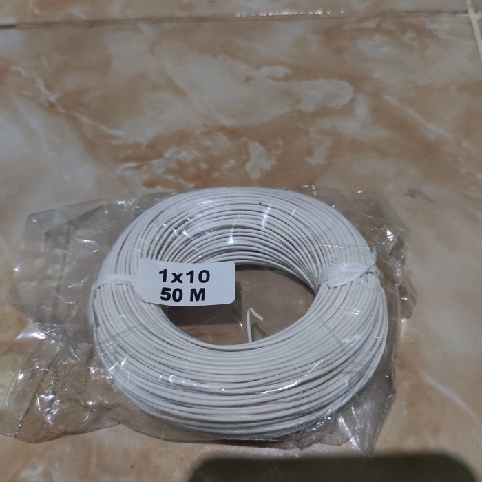 BERMUTU Kabel Listrik Serabut Tunggal Kecil 1x10 Kualitas Bagus