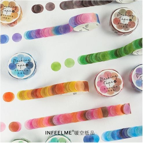 

RT195 INFEELME Dot Sticker Tape (100pcs) PROMO SPECIAL