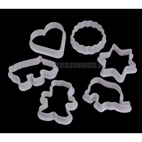 

KF325 Mix Shape Cutter - Cetakan Kue Bentuk Campur (6pcs) NEW