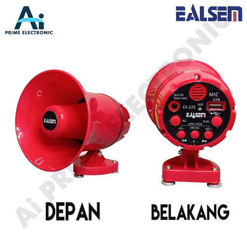ORIGINAL EALSEM ES 22S Megaphone Toa Mini Pengeras Suara Horn Speaker Corong