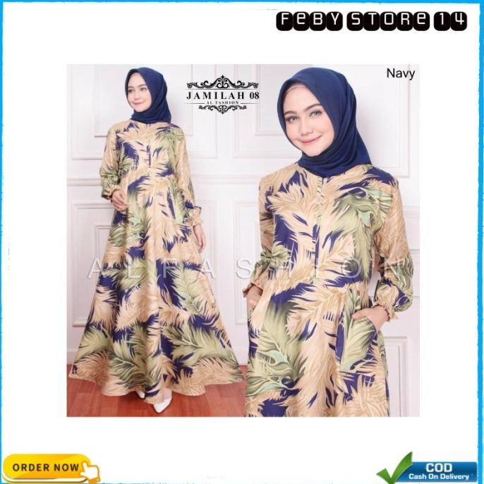 GAMIS WANITA JAMILLAH DRESS MUSLIM JAMILLAH BUSUI
