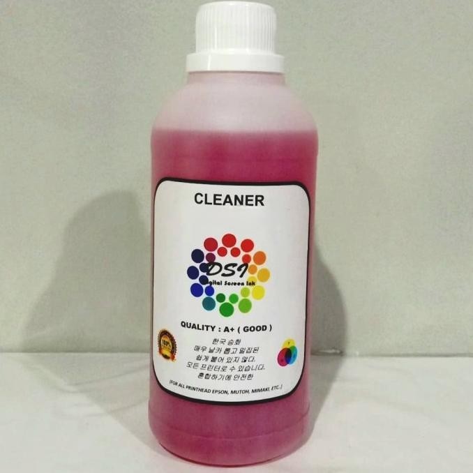

CLEANER DTF 100% INK DTF PEMBERSIH FLUSHING TINTA DTF CLEANING I3200