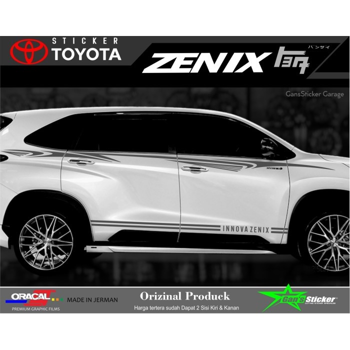 Sticker Innova Zenix Aksesoris Innova Zenix